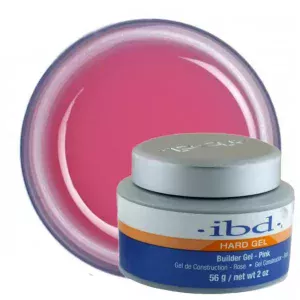 Żel Pink LED/UV HARD IBD - żel budujący Pink - LED/UV Builder Gel HARD Pink IBD - 56g