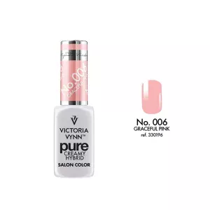 Lakier hybrydowy VICTORIA VYNN Pure Creamy Hybrid Graceful Pink 006