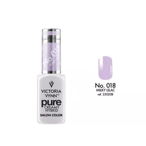Lakier hybrydowy VICTORIA VYNN Pure Creamy Hybrid Milky Lilac 018