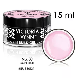 SALON BUILD GEL Żel budujący Victoria Vynn Soft Pink No 03 15ml