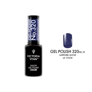Lakier hybrydowy Gel Polish Color Victoria Vynn 320 Sapphire Avior 8 ml In Space More & More (termin 08.2024)