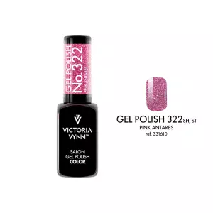 Lakier hybrydowy Gel Polish Color Victoria Vynn 322 Pink Antares 8 ml In Space More & More (termin 08.2024)
