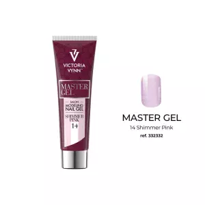 Master Gel Shimmer Pink 14 Victoria Vynn - 60 g