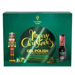 Victoria Vynn GEL POLISH STARTER SET świąteczny zestaw do manicure hybrydowego