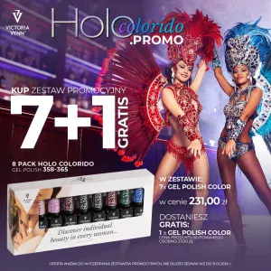 Zestaw promocyjny HOLO COLORIDO Victoria Vynn (7+1 Gratis!)