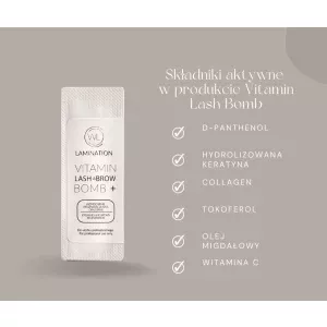 Vitamin Lash & Brow Bomb+ Wonder Lashes - saszetka 1 ml
