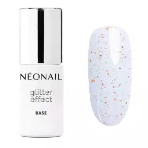 Baza hybrydowa Glitter Effect Base White Sparkle NeoNail – 7,2 ml (termin 05.2024)