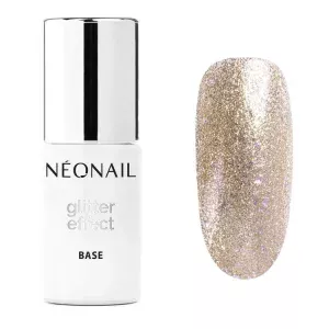 Baza hybrydowa NeoNail Glitter Effect Base Gold Twinkle - 7,2 ml