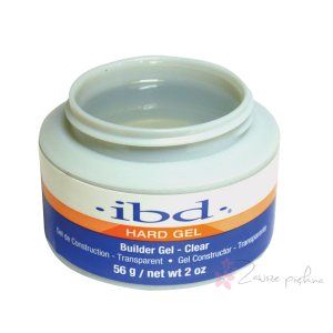 Żel Clear HARD IBD - żel budujący Clear Builder Gel HARD Clear IBD - 56g